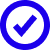 Blue check