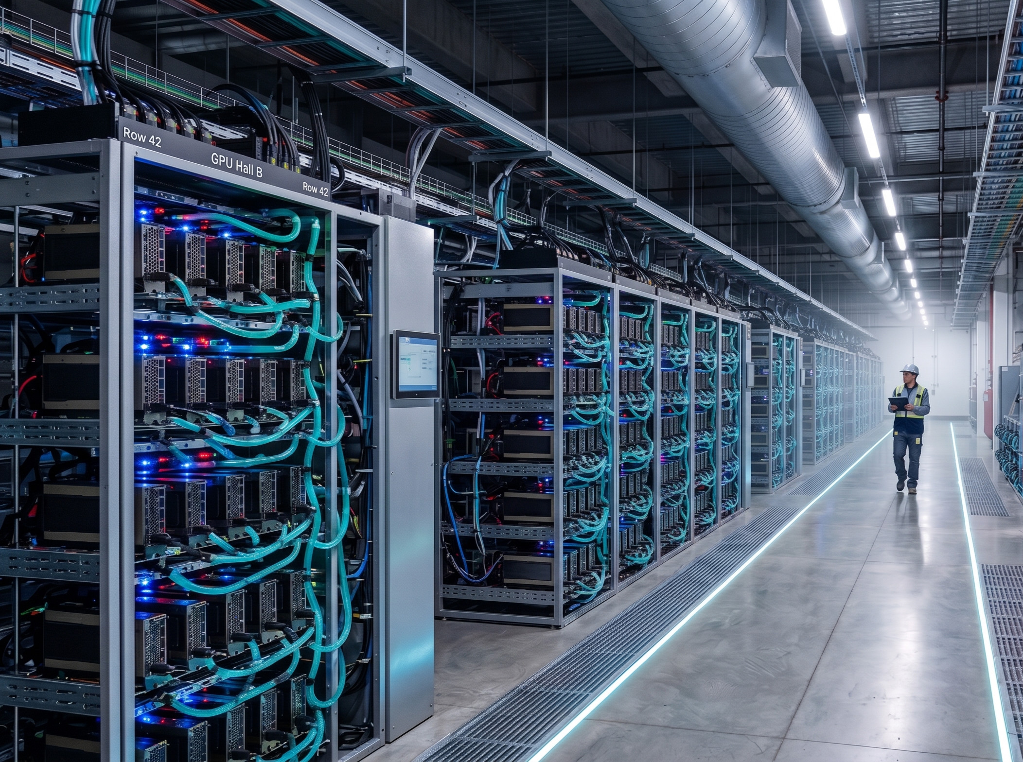 Unisys data center GPU hall
